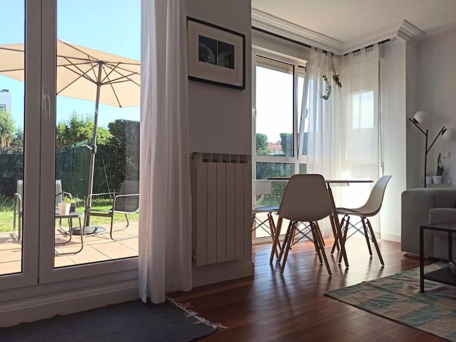 Appartamento Bajo Con Jardin Privado Santander Esterno foto
